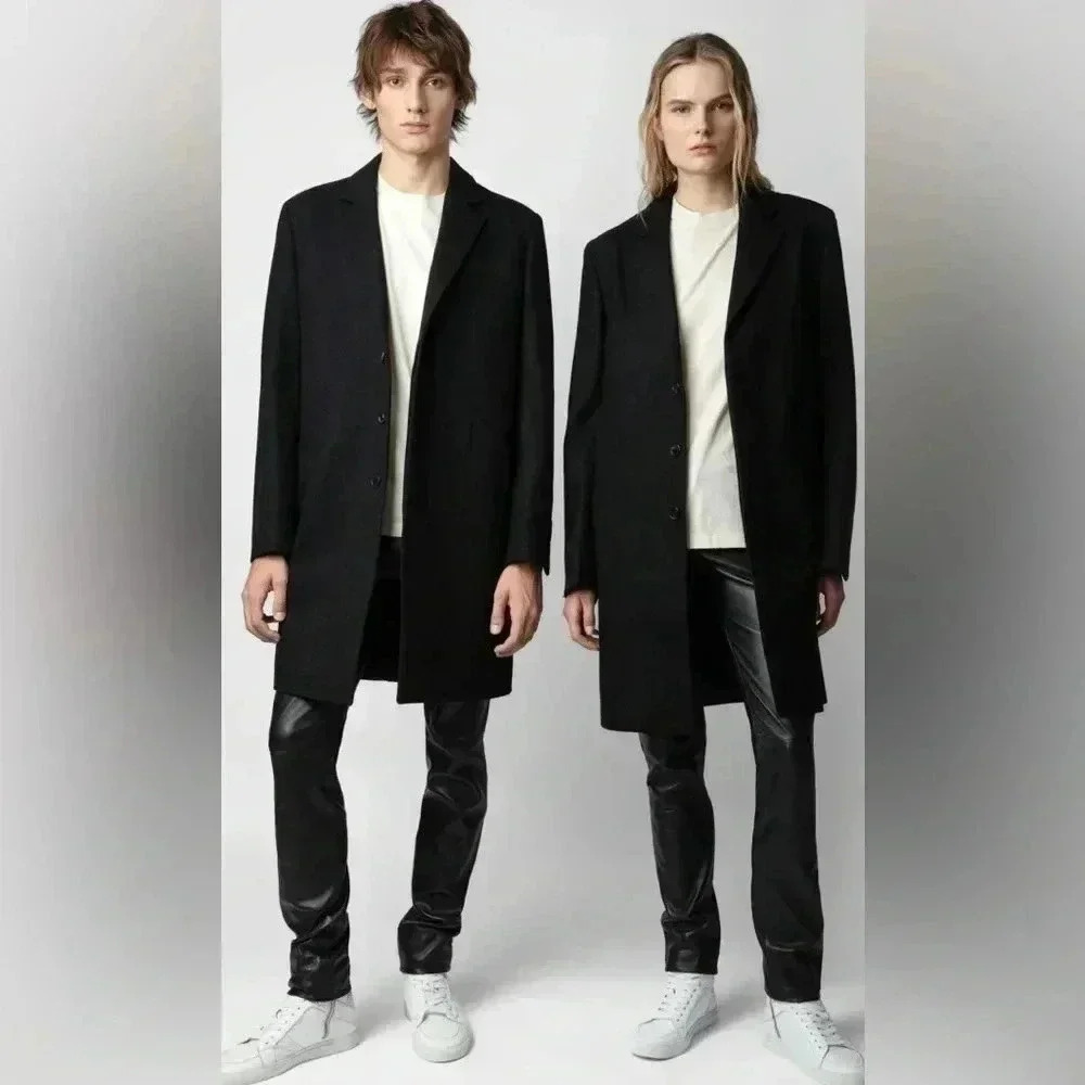 Zadig & Voltaire | Marlyh Wool Coat | Black - Unisex L